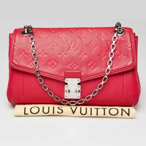 Louis Vuitton Poppy Monogram Empreinte Leather St Germain PM BagLouis Vuitton - Picture 1 of 10